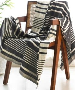 Folkulture Manta de sofá 50" x 60", Manta de Algodón