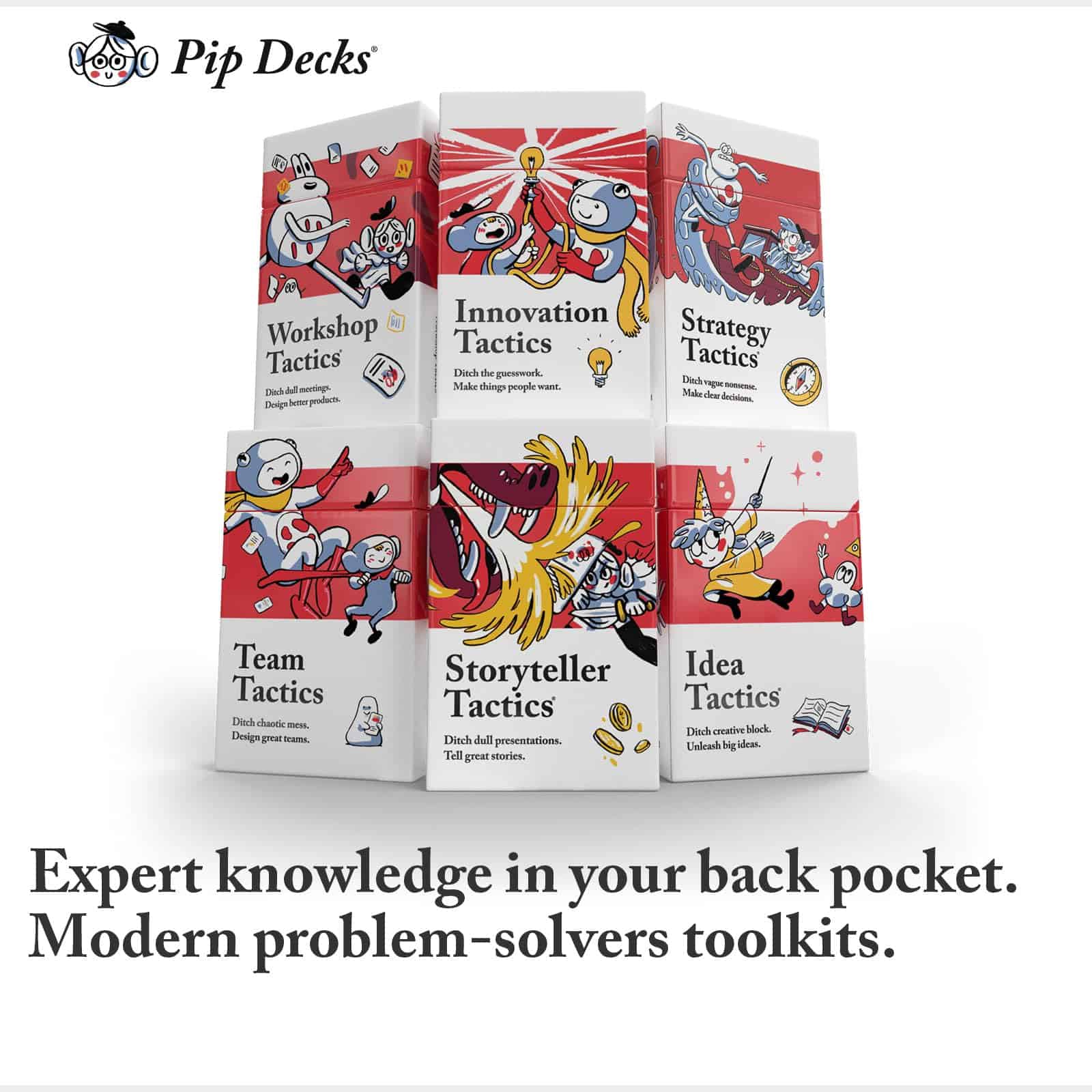 Baraja de Cartas Pip Decks Brand Tactics, Herramienta de - Imagen 10