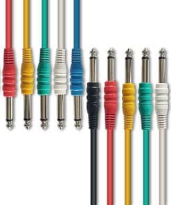 Cables de Parche Mono Desbalanceados de 1/4 (6.35mm) TS a