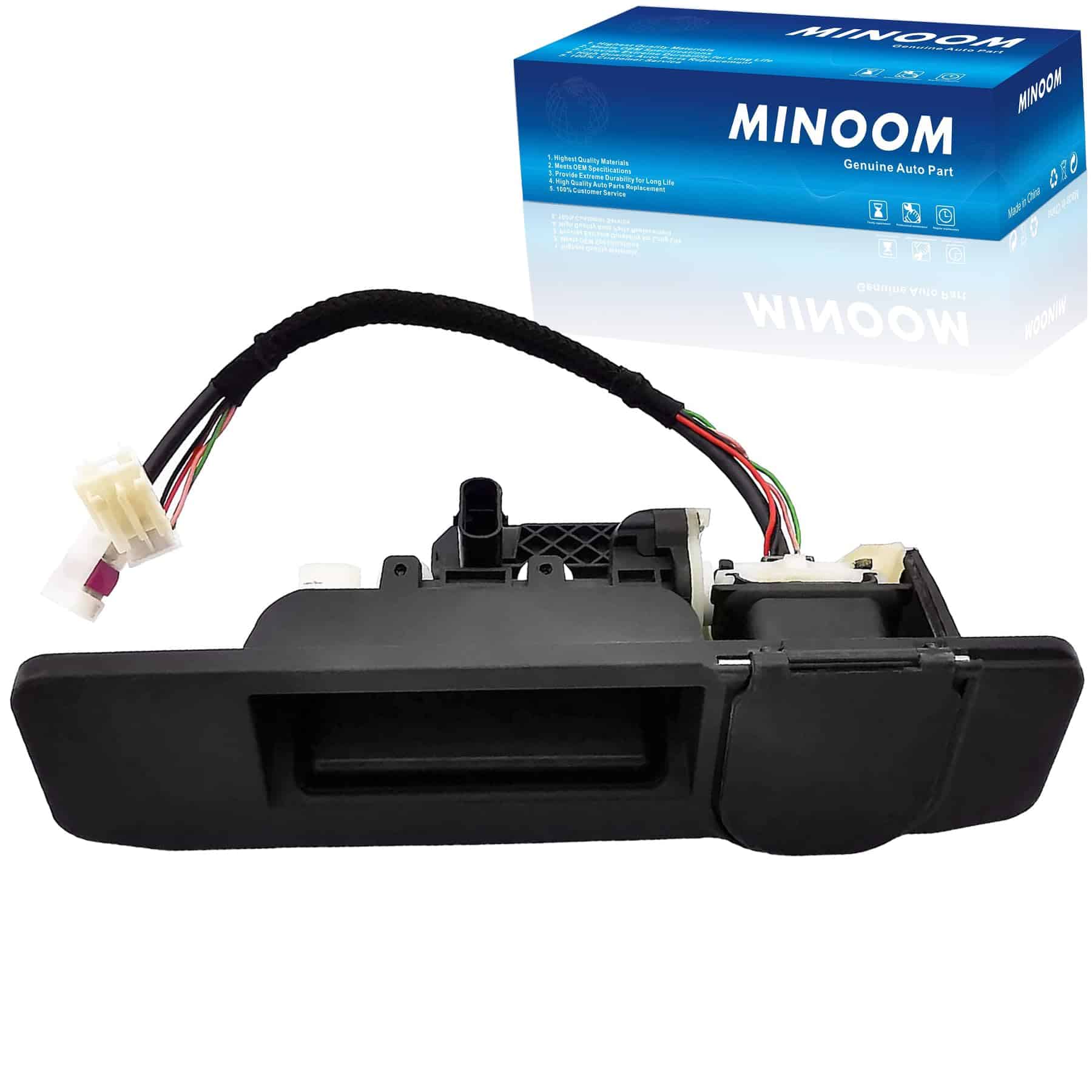 Cámara de visión trasera para portón trasero MINOOM