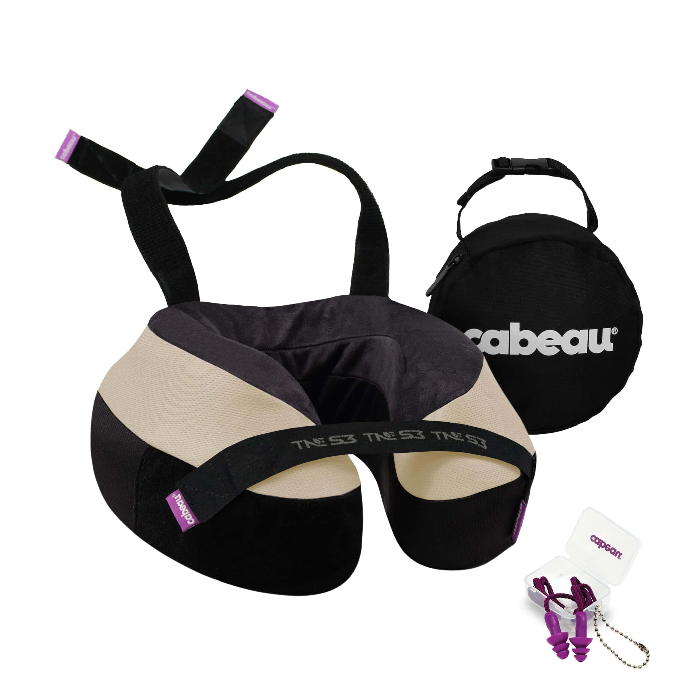 Almohada de Viaje de Espuma Viscoelástica Cabeau The Neck's