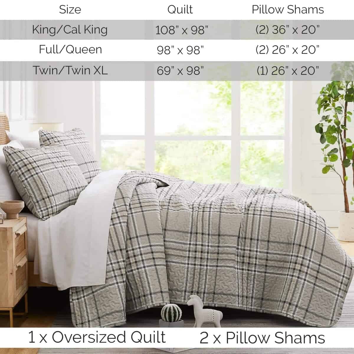 Set de Colcha King Oversized de Southshore Fine Living, - Imagen 8