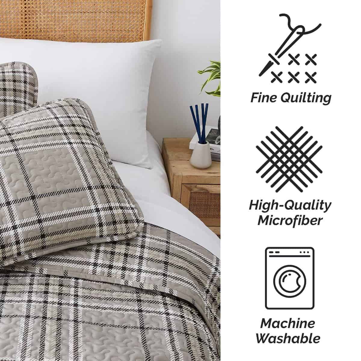 Set de Colcha King Oversized de Southshore Fine Living, - Imagen 6