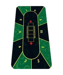 Tapete de Póker nuveti 70 x 35 Pulgadas Texas Hold'em