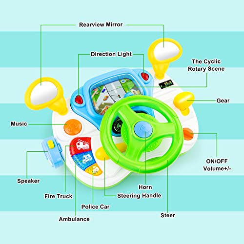 Love&Mini Volante de Juguete para Niñas y Niños - Juguetes - Imagen 9