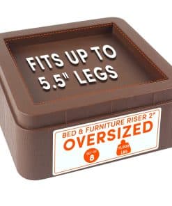 Elevadores de Cama Oversized DEDU Pack de 8 Resistente