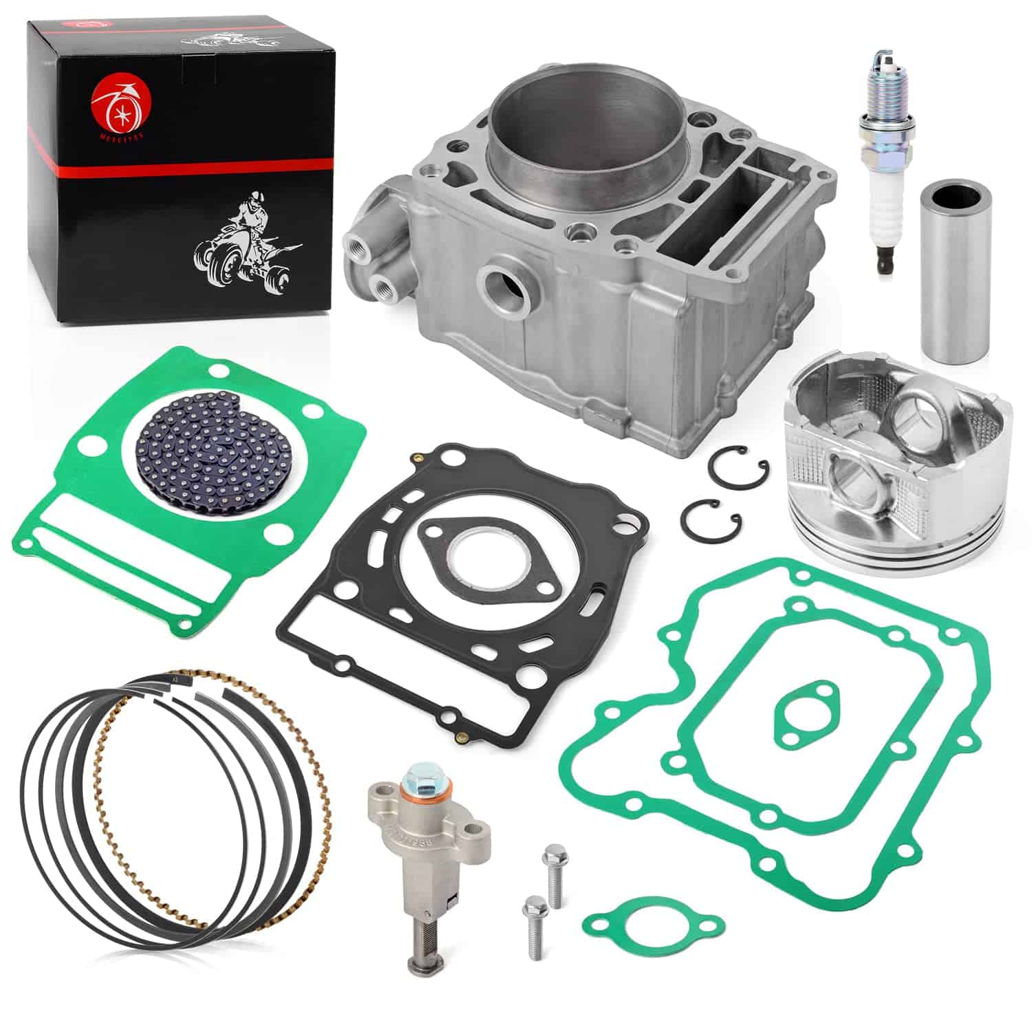 Kit de Extremo Superior Cilindro de 92mm Pistón Cadena de