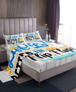 Juego de sábanas Ocean Beach tamaño King Sábanas de estilo