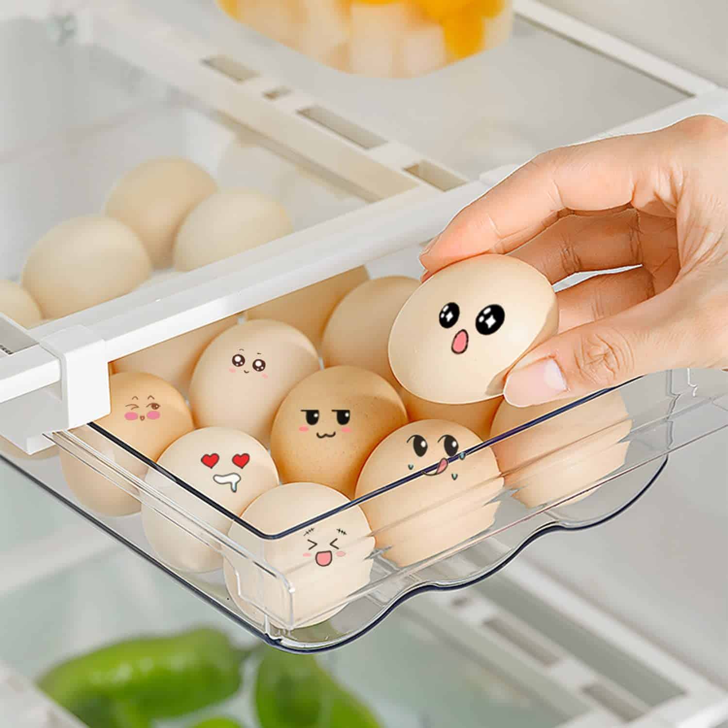 Organizador de Huevos para Refrigerador SDFNBRA, Gran