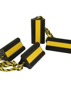 Nisorpa 4 Pack Topes de rueda para remolques de viaje,