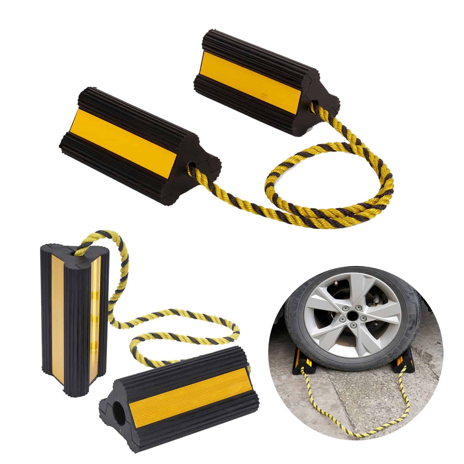 Nisorpa 4 Pack Topes de rueda para remolques de viaje, - Imagen 10