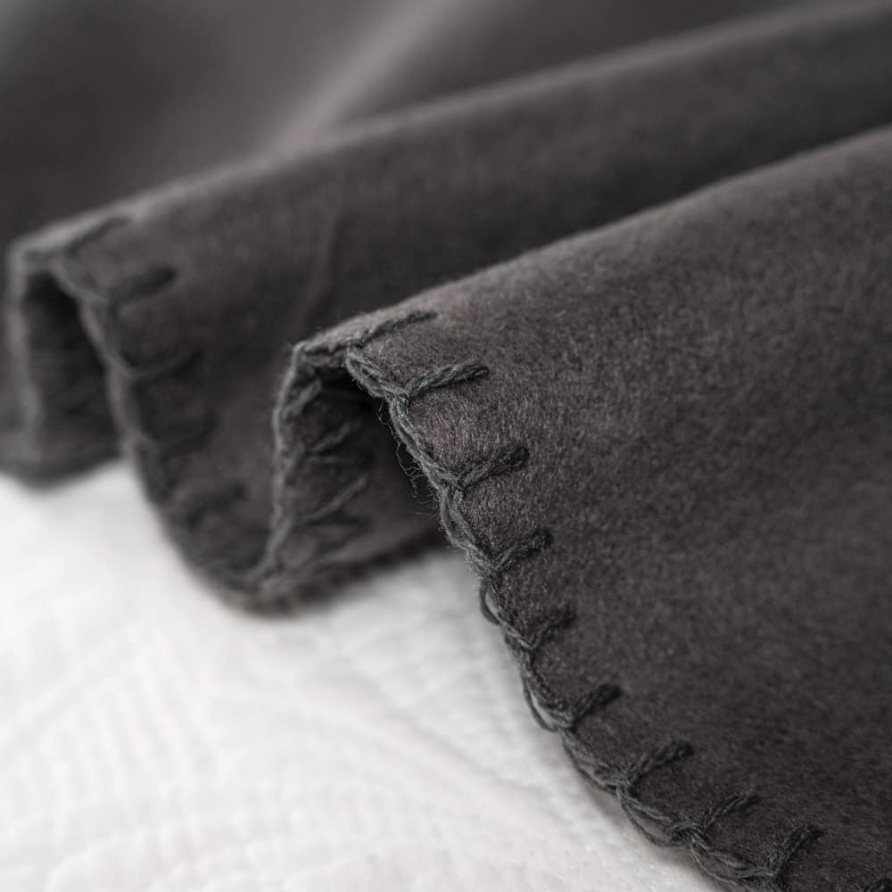 Mantas de Felpa CAI TENG Gris Oscuro 50 x 60 Paquete de 15 - Imagen 5