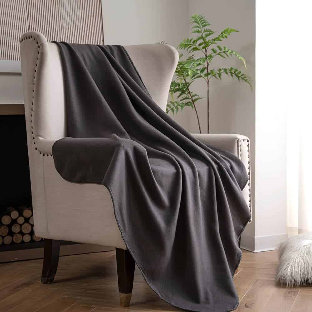 Mantas de Felpa CAI TENG Gris Oscuro 50 x 60 Paquete de 15 - Imagen 7