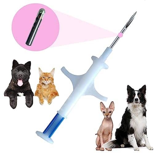 Microchip ISO para Perros y Gatos Manruta 15 Gauge Tamaño