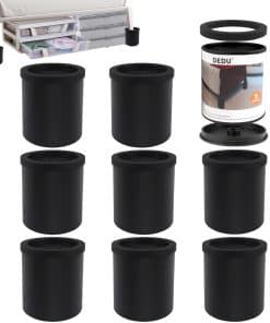 Elevadores de cama de 4 pulgadas DEDU 9 paquete, Elevadores