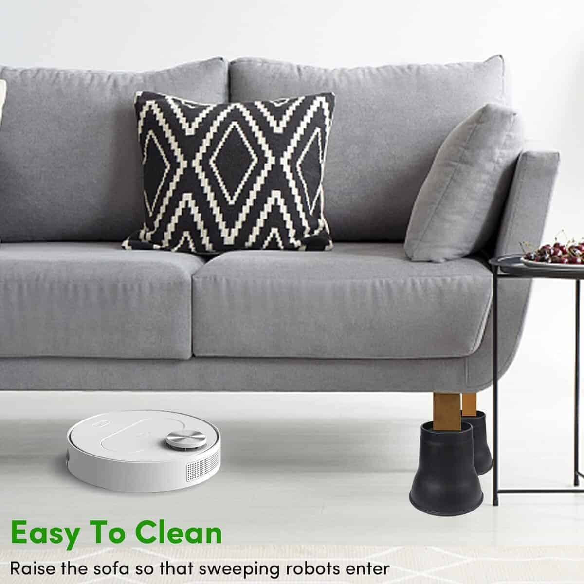 Elevadores de Cama con Ruedas de 6 Pulgadas 9 Pack - - Imagen 5