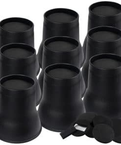 Elevadores de Cama con Ruedas de 6 Pulgadas 9 Pack -