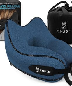 Almohada de Viaje para Cuello SNUGL - Almohada de Avión con