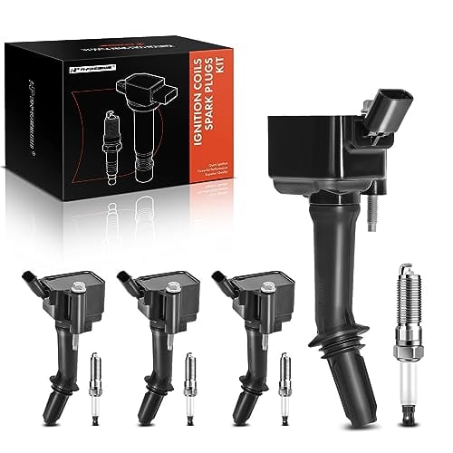 Conjunto A-Premium de 4 Bobinas de Encendido y Bujías de