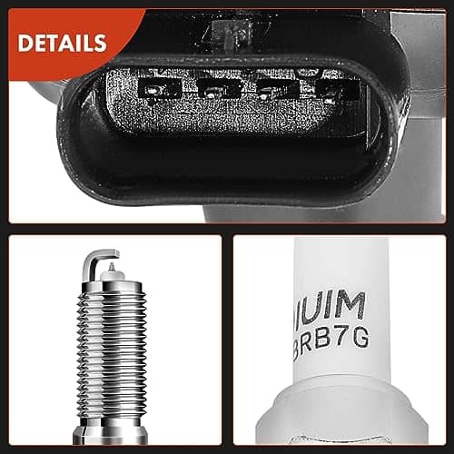 Conjunto A-Premium de 4 Bobinas de Encendido y Bujías de - Imagen 9