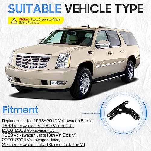 Brazos de control inferiores delanteros con juntas de - Imagen 3