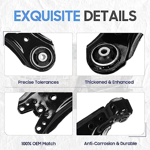 Brazos de control inferiores delanteros con juntas de - Imagen 5