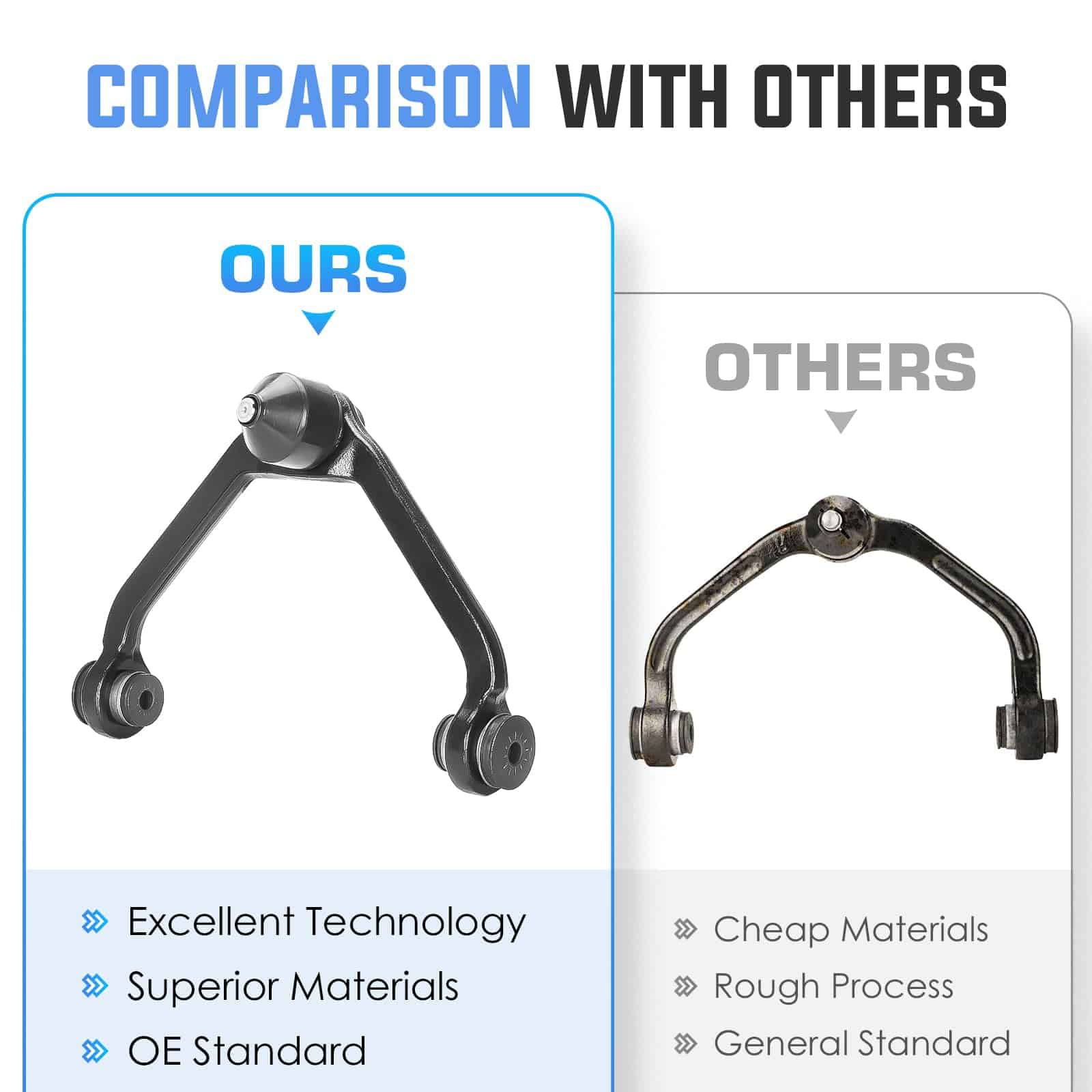 Brazos de control superiores delanteros con Baleros - Imagen 7