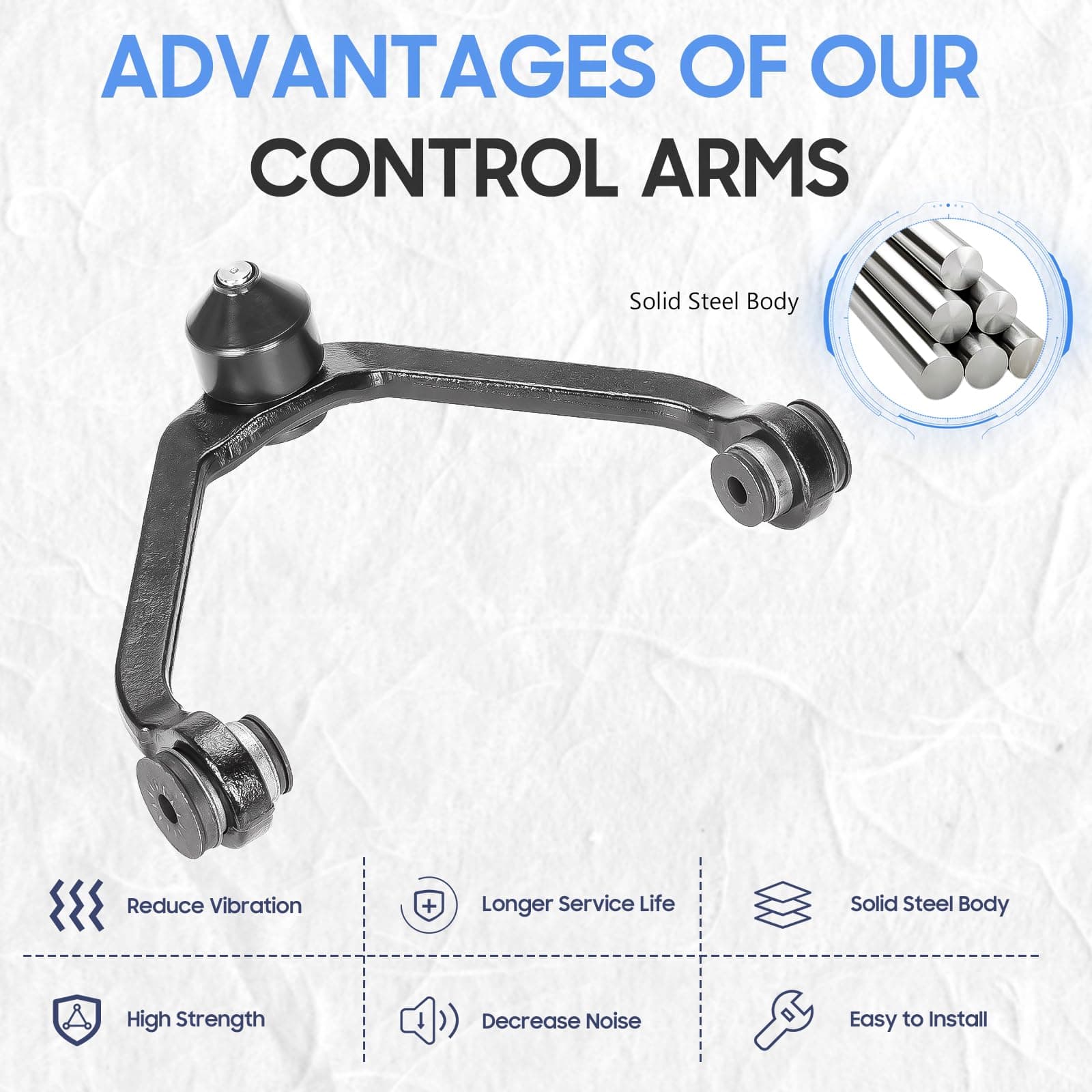 Brazos de control superiores delanteros con Baleros - Imagen 4