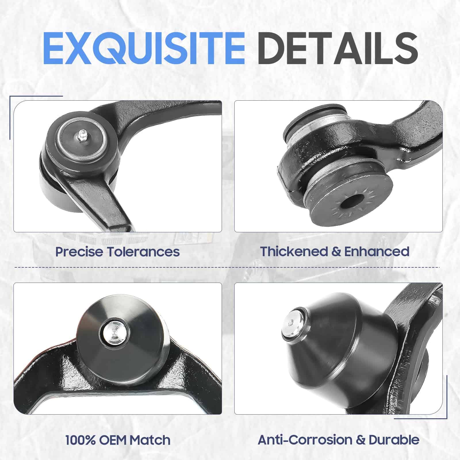 Brazos de control superiores delanteros con Baleros - Imagen 6