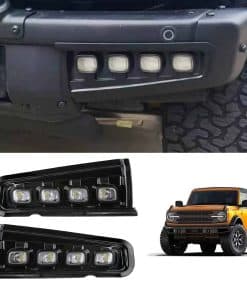 Luces antiniebla de parachoques inferior Tesmirror para