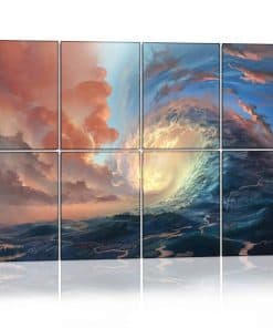 Paneles Acústicos Autoadhesivos Bobobier, 48" x 32" Paneles