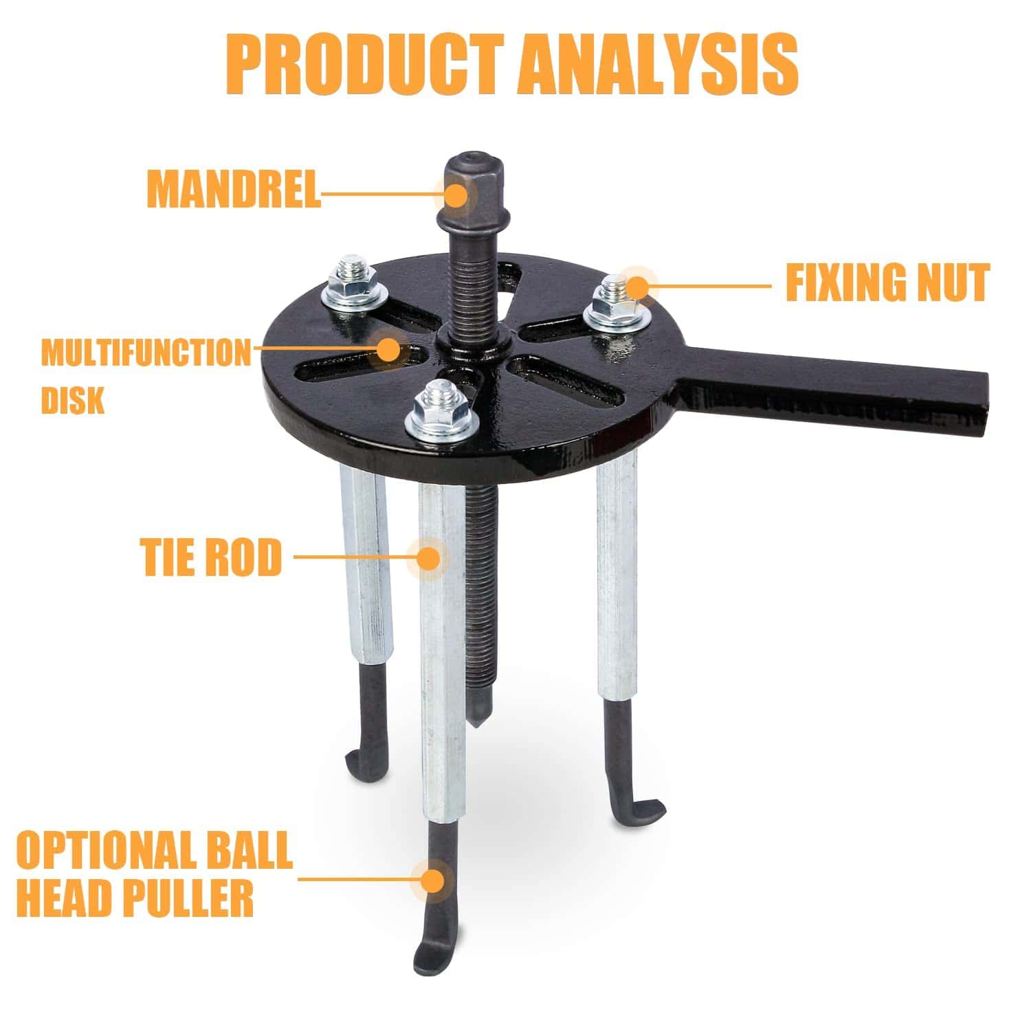 Juego de Extractor de Rodamientos DXGTOZA 21 en 1 Extractor - Imagen 6