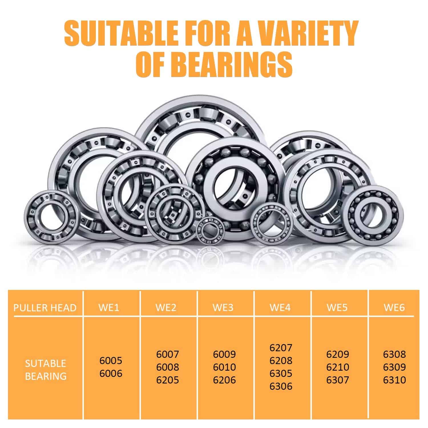 Juego de Extractor de Rodamientos DXGTOZA 21 en 1 Extractor - Imagen 3