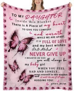 UHANKRU Regalos para Hija, Regalos de Hija Mariposa,