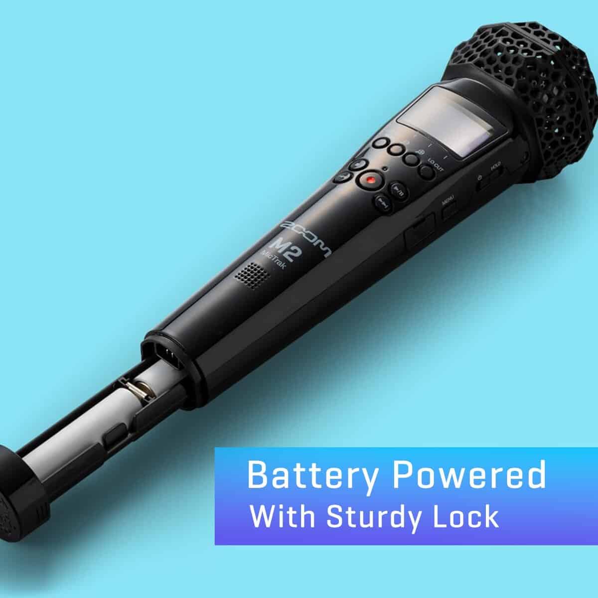 Zoom M2 MicTrak Micrófono Estéreo y Grabadora Bundled con - Imagen 5