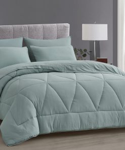 Chezmoi Collection Jasper Full Bed in a Bag 7-Piezas