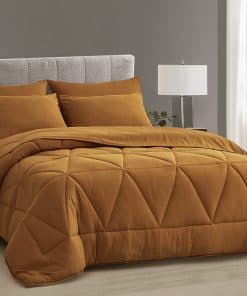 Chezmoi Collection Jasper Full Bed in a Bag 7-Piezas