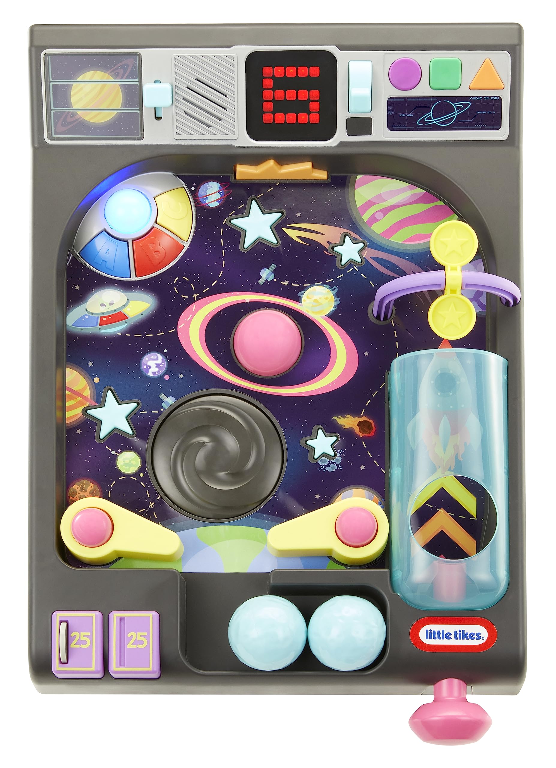 Mesa de Actividades de Mi Primer Pinball Vintage de Little - Imagen 3