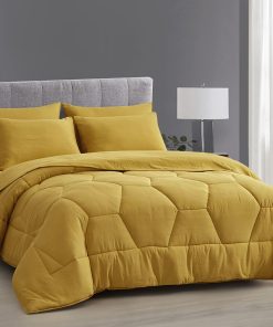 Chezmoi Collection Piper Juego de Cama King Size Oversized