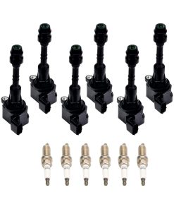 Paquete de bobinas de encendido DOLKSN y bujía de iridio