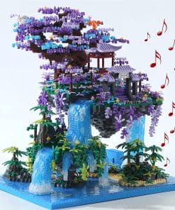 Set de Construcción de Árbol de Cerezo Yushinv con 4574Pzs,