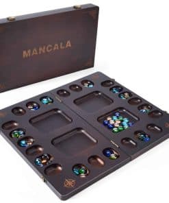 Juego de Tablero de Mancala para 4 Jugadores de VAMSLOVE,