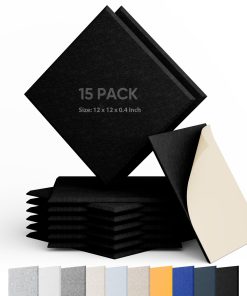Berlai 15 Pack Paneles Acústicos Autoadhesivos Paneles