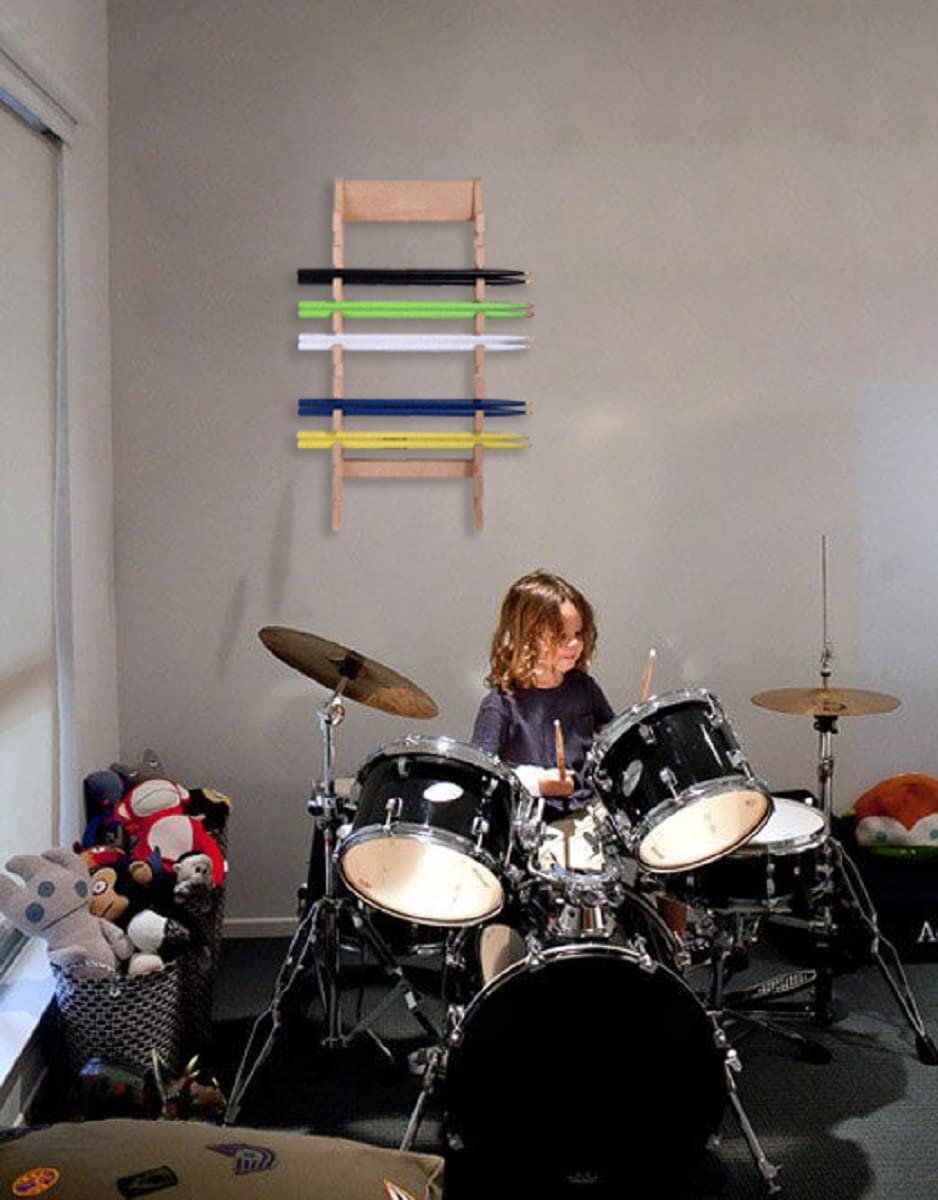 Soporte para Baquetas de Tambor, Estante de Exhibición de - Imagen 7