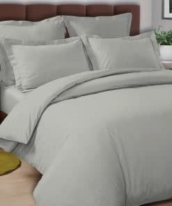 Juego de Funda de Edredón Pizuna de Algodón Percale Twin,