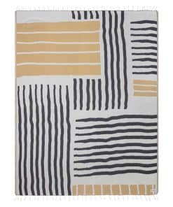 Manta Grande Sand Cloud - 100% Algodón Turco Orgánico &