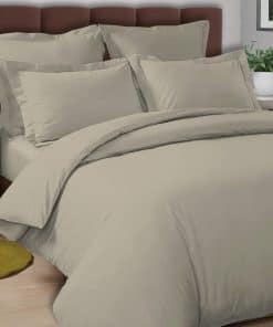 Juego de Funda de Edredón de Algodón Percale para Cama