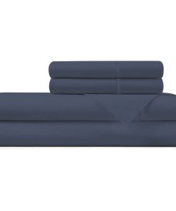 Sábanas de Algodón Percale Pizuna Full Size, 100% Algodón