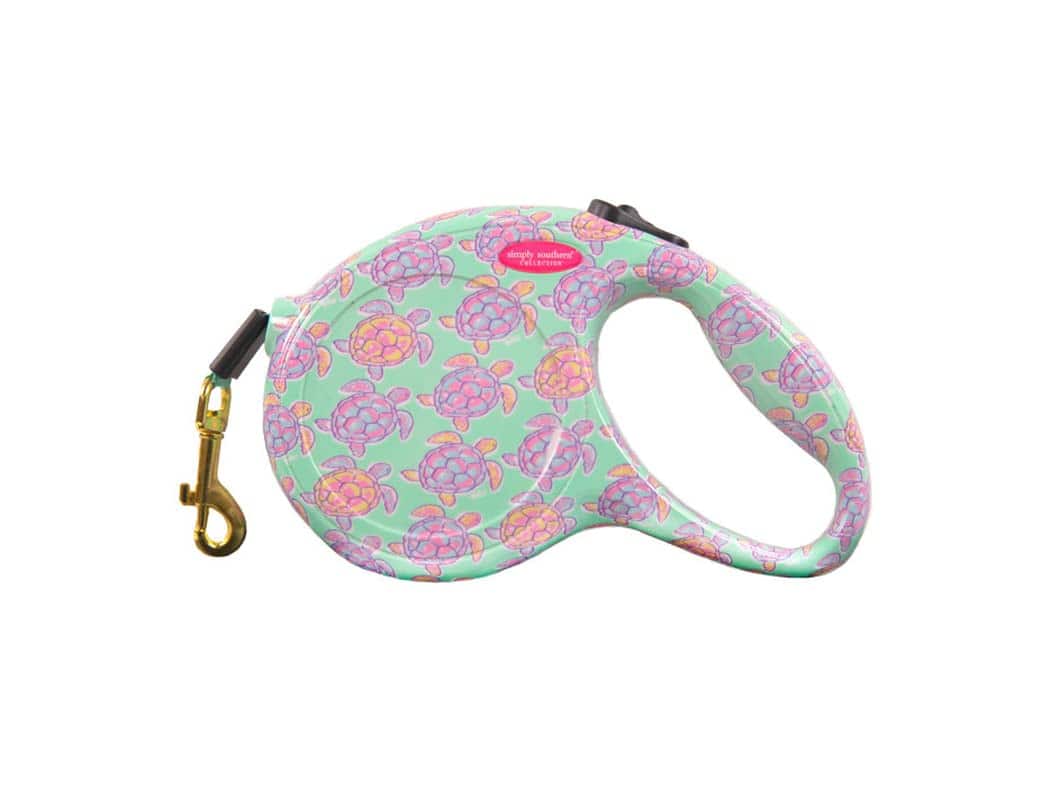 Correa Retráctil para Mascotas Simply Southern (TRTLGRN)