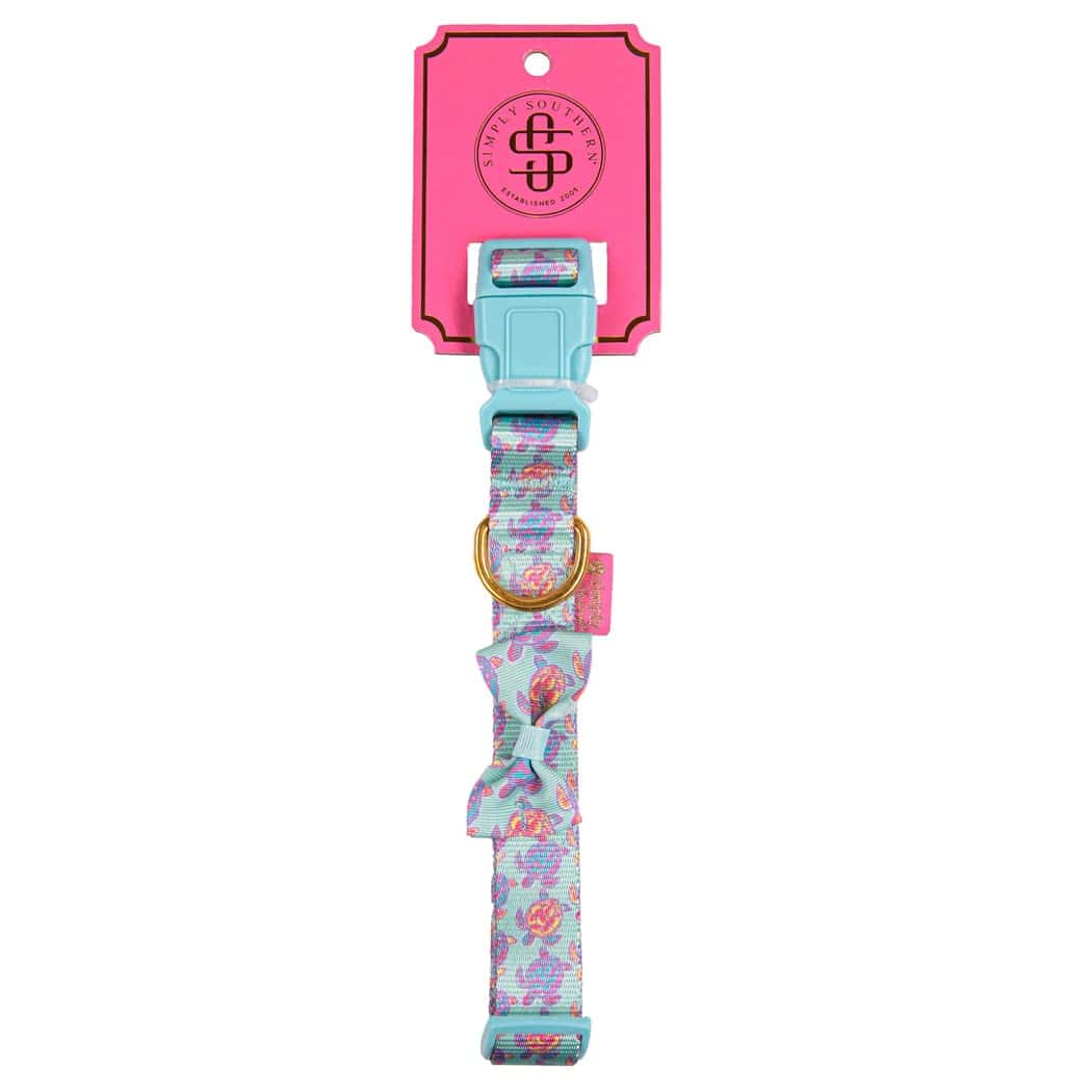 Collar para Mascotas Simply Southern (Verde, Grande)